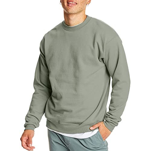 Hanes Men'S Ecosmart Fleece Sweatshirt, Cotton-Blend Pullover, Crewneck Sweatshirt