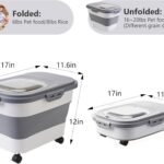 Cat and Dog Food Storage Containers